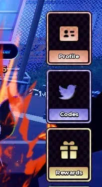 Anime Zero game lobby with the Codes button on the right